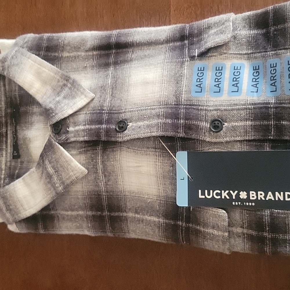 Lucky Brand flannels - Picture 1 of 3